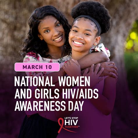 National Women And Girls Hivaids Awareness Day Awareness Days