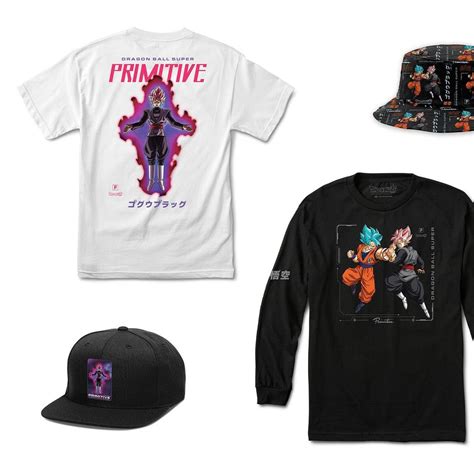 The primitive x dragon ball z collection. New Primitive Goku Black Rosé Collection Dropping Soon