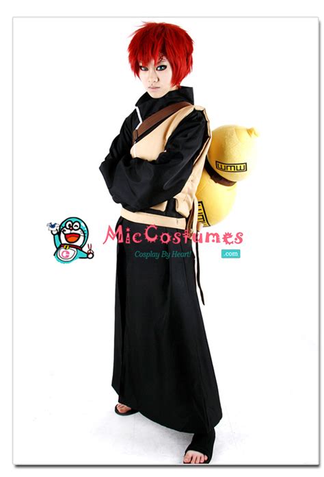 Naruto Gaara Black Cosplay Costume By Miccostumes On Deviantart