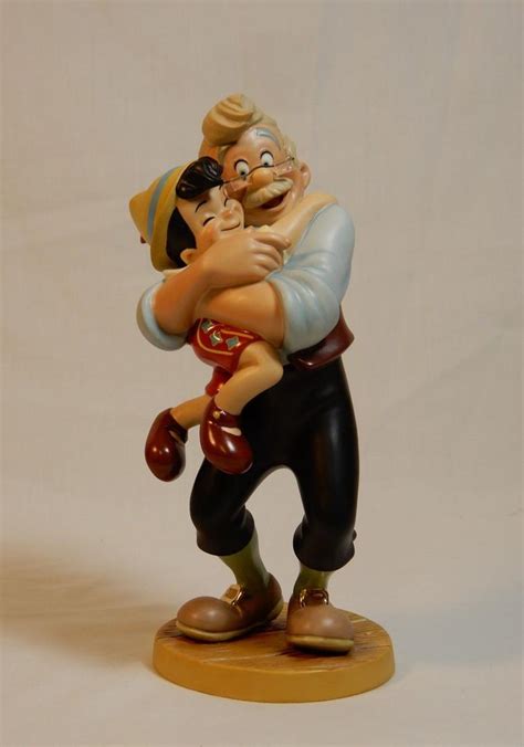 Wdcc Disney Classics Pinocchio And Geppetto A Fathers Joy Rare 1902749158