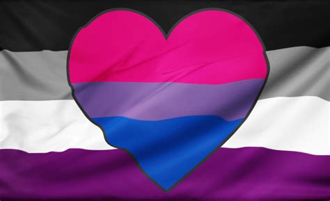 Asexual Biromantic Pride Flag Pride Nation