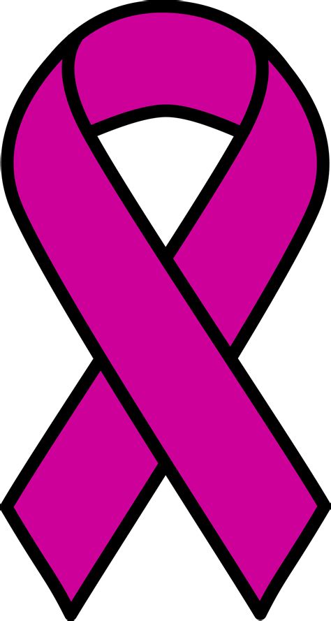 Cancer Ribbon Colors Printable