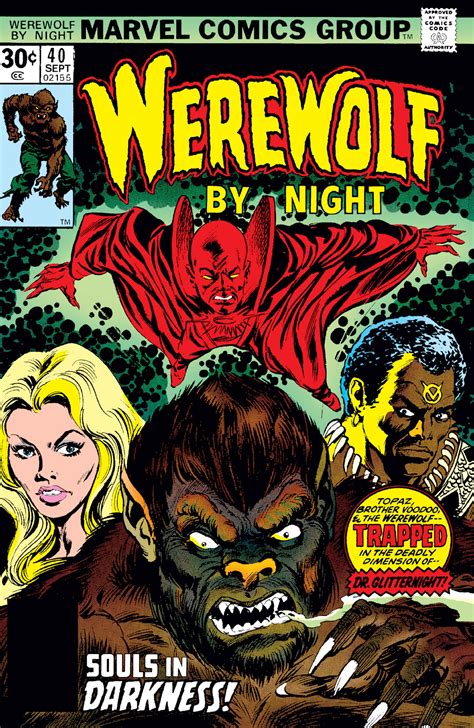 Werewolf By Night 1972 40 Comic Issues Marvel
