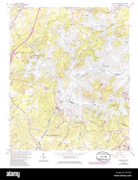 Buford Map Cut Out Stock Images And Pictures Alamy