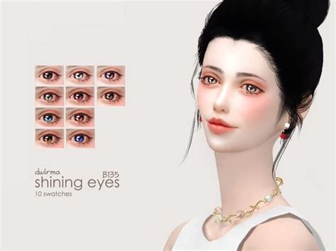 Eye Colors In 10 Swatches Found In Tsr Category Sims 4 Female Costume