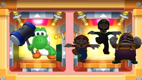 Mario Party 7 Minigames 8 Player Ice Battle Yoshi Vs Luigi Vs Mario