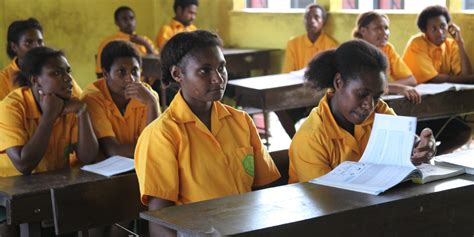 Léducation En Papouasie Nouvelle Guinée Partenariat Mondial Pour L