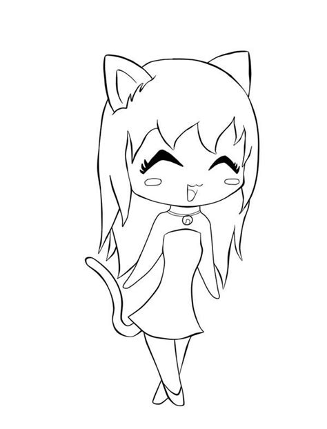 Kawaii Cute Anime Coloring Pages Loveyourlife S