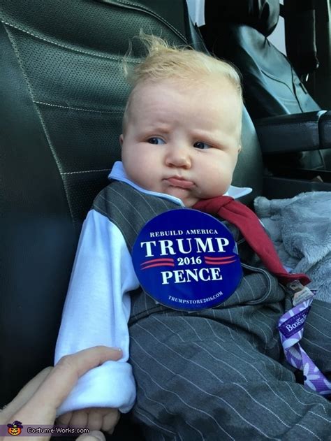 Donald Trump Baby Costume