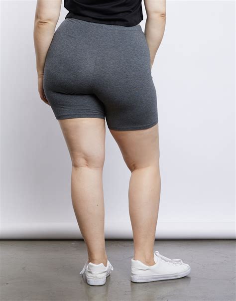 Plus Size Gym Time Shorts 2020ave