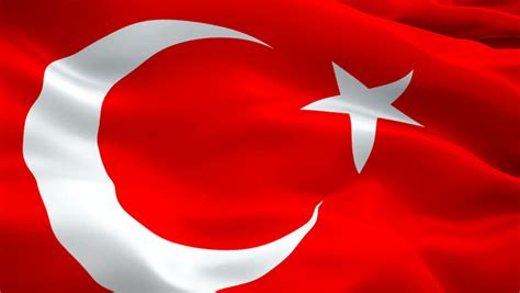 The national flag of turkey was officially adopted on june 5, 1936. Turkey Flag Video Waving in Stock Footage Video (100% ...
