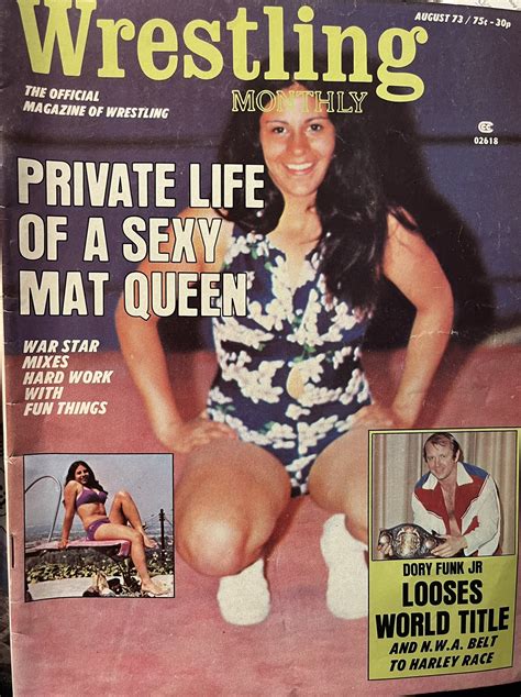 Wrestling Magazine On Twitter Wrestling Monthly August Private Life Of A Sexy Mat Queen