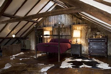 You can make use of an empty attic in your house for this the bedroom chooses to place simple, cushy bed sets for two adults. 32 Attic Bedroom Design Ideas