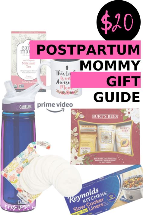 Postpartum recovery products are not at the top of most baby shower registries. Best Gift Guide for the Postpartum Mama Under $20 - Lose ...