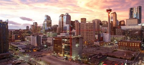 An Incredible Calgary Sunset Paul Saulnier