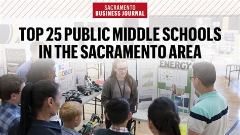 Niche Report Best Public Middle Schools Sacramento Business Journal