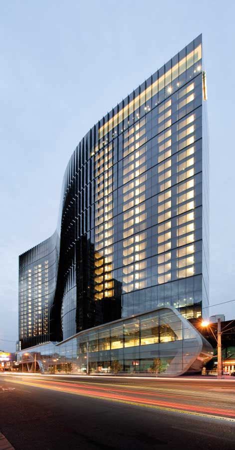 Crown Metropol Hotel Melbourne Building E Architect Futuristic