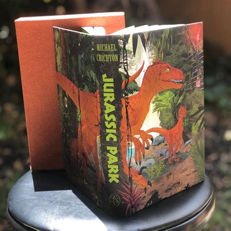 Finally Got My Copy Of The Folio Societys Edition Of Jurassic Park By