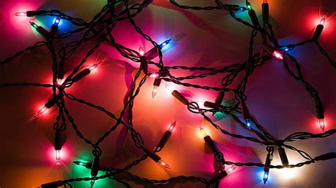 Colored String Lights Impress Guests And Neighbors Throughout The