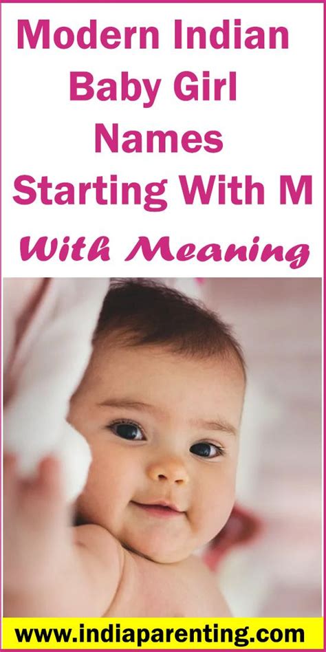 Modern Indian Baby Girl Names Starting With M In 2021 Baby Girl Names