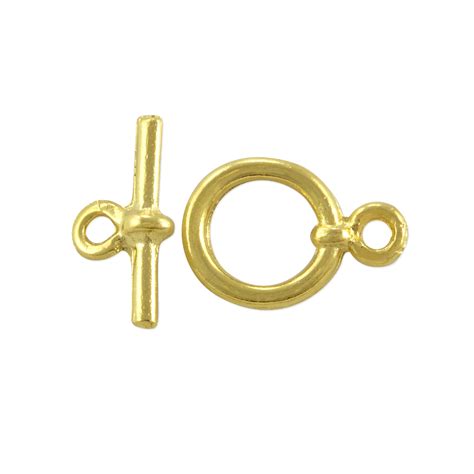 Toggle Clasp 11mm Gold Plated Set