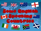 Some english speaking countries flags