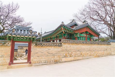 Changdeokgung Palace Beautiful Traditional Architecture Stock Image