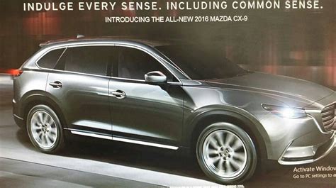All New Mazda Cx 9 Leaked Ahead Of La Debut