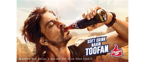 Shah Rukh Khans Toofani Partnership With Thums Up® Thrills The Fans