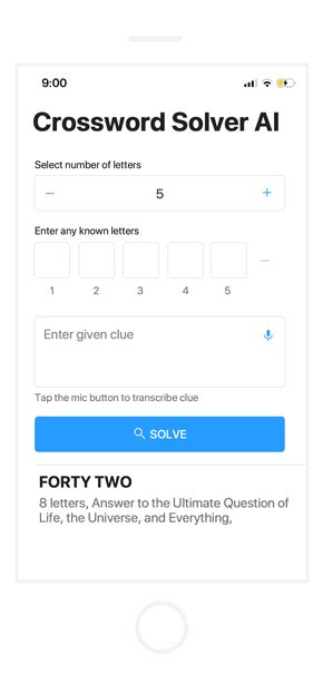 Solve Any Crossword Puzzle Quickly And Easily With Crossword Solver Ai