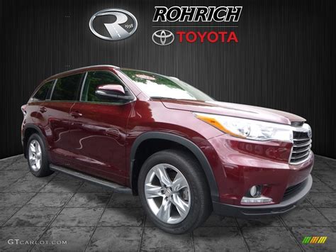 2015 Ooh La La Rouge Mica Toyota Highlander Limited Awd 120883658