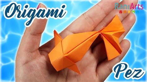 Pez De Origami Diy Origami Fish Peces Origami Origami Diy Origami