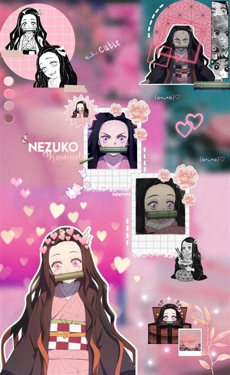 Picsart ~ Nezuko Chan ~ Nezuko Kamado ~ Anime ~ Wallpapers ~ Wallpaper