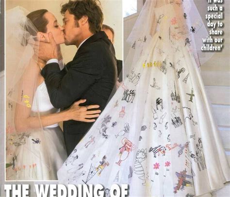 more pictures of angelina jolie and brad pitt s wedding day emerge metro news