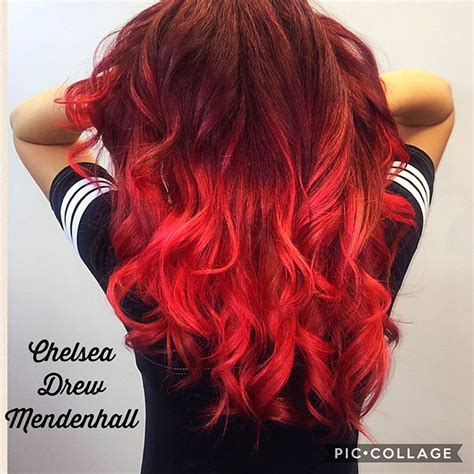 Red Ombre Hair Color 36 New Stunning Ideas