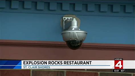 Explosion Rocks Restaurant Youtube