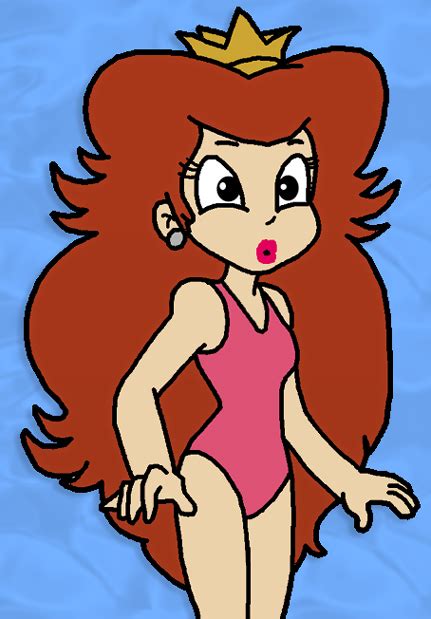 Princess Toadstool In Swimsuit By Thenewx By Thenewxv2 On Deviantart