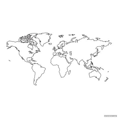 Best Printable Blank World Maps For Students Leslie Website