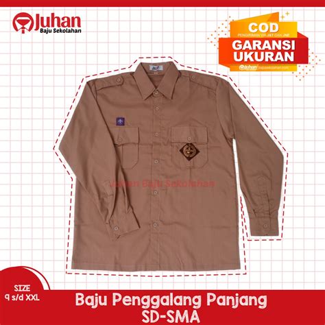 Jual Seragam Pramuka Sd Smp Sma Baju Pramuka Penggalang Seragam Pramuka