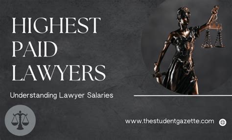 Highest Paid Lawyers Understanding Lawyer Salaries 2024