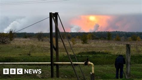Ukraine Ammo Dump Blasts Blamed On Possible Sabotage