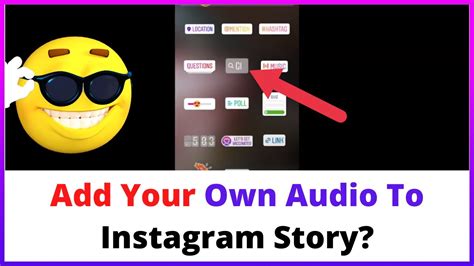 How To Add Your Own Audio To Instagram Story Youtube