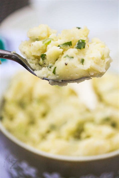 irish potatoes recipe irish champ potatoes our zesty life