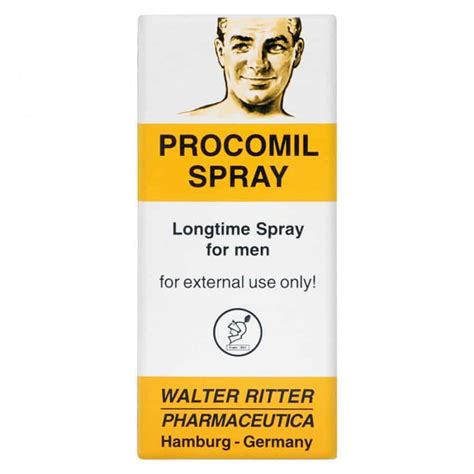 Procomil Spray Longtime Spray For Men Comp P 100ml Lidocaine Base 10g 45cc Lidocaine Comp