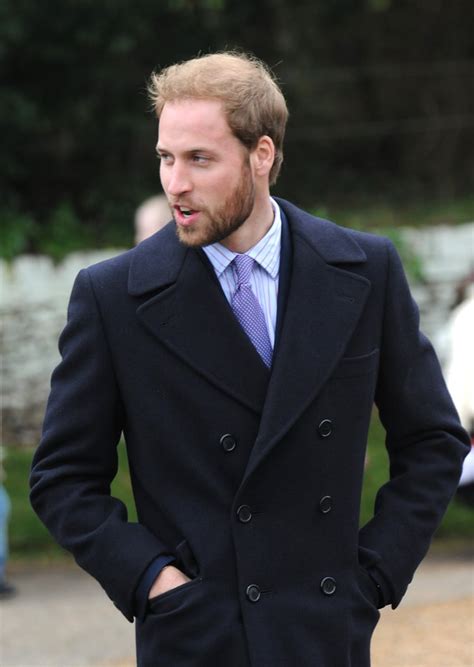 Prince William Showed Off Sexy Scruff While Attending The Christmas