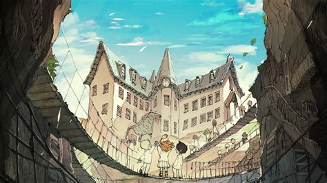 Promised Neverland Grace Field House 1280x720 Download Hd Wallpaper