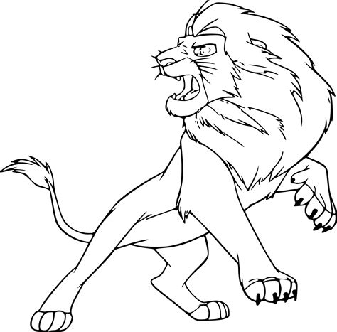 Simba Roi Lion Dessin Facile  Dessin Facile
