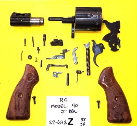 Rohm Rg Industries Model 40 In 38 Special Cal Gun Repair Parts Item