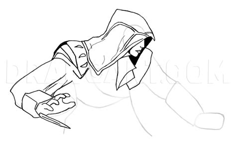 How To Draw Ezio From Assassins Creed Step By Step Drawing Guide By