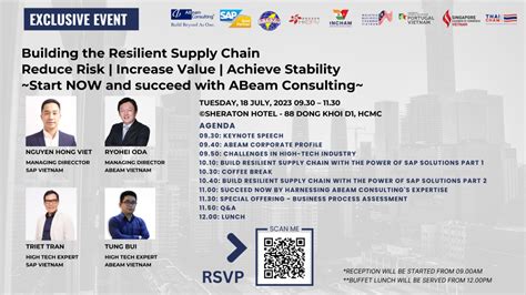 Cohost Event Building The Resilient Supply Chain Thaicham